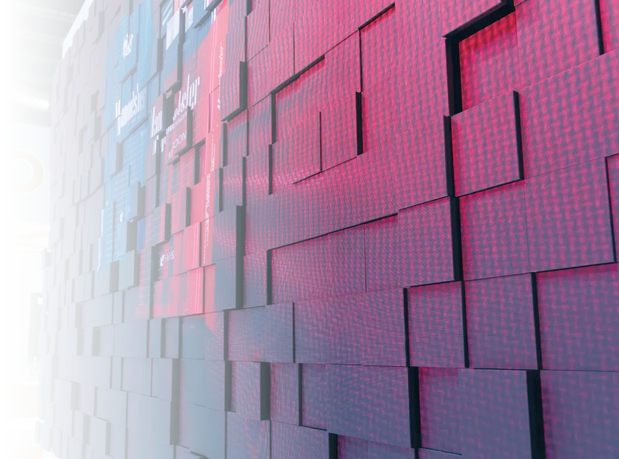 Pantalla LED de diseño Aminorte